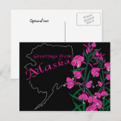 Groeten uit het briefkaart Alaska (Voorkant / Achterkant)