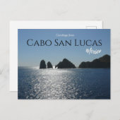 Groeten uit het Briefkaart Cabo San Lucas Mexico (Voorkant / Achterkant)