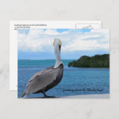 Groeten uit het briefkaart Florida Keys (Voorkant / Achterkant)