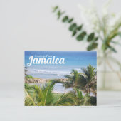 Groeten uit het Briefkaart Jamaica (Staand voorkant)