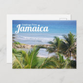 Groeten uit het Briefkaart Jamaica (Voorkant / Achterkant)