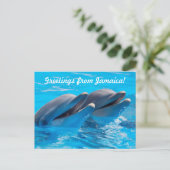 Groeten uit het Briefkaart Jamaica (Staand voorkant)