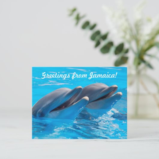 Groeten uit het Briefkaart Jamaica (Staand voorkant)