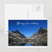 Groeten uit het Briefkaart Noorwegen (Voorkant / Achterkant)