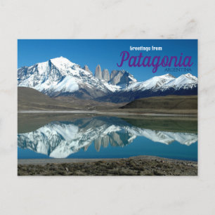 Groeten uit het Briefkaart Patagonia Argentina