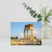 Groeten uit het Briefkaart Sicilië (Staand voorkant)