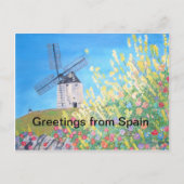 Groeten uit het Briefkaart Spanje (Voorkant)