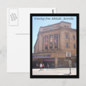 Groeten uit het briefkaart van Adelaide (Voorkant / Achterkant)