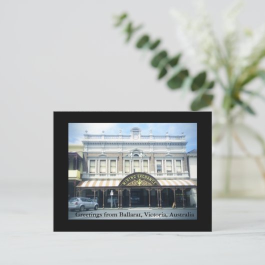 Groeten uit het briefkaart van Ballarat (Staand voorkant)