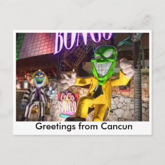 Groeten uit het Briefkaart van Cancun