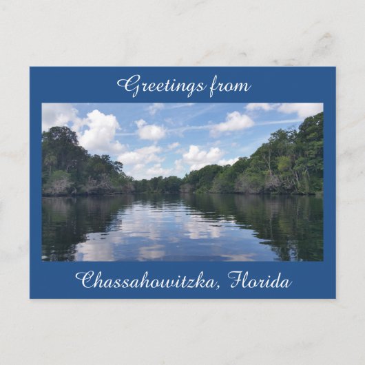 Groeten uit het briefkaart van Chassahowitzka Flor (Voorkant)