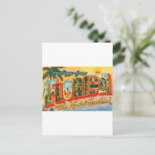 Groeten uit het Briefkaart van Florida (Staand voorkant)