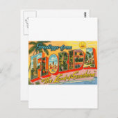 Groeten uit het Briefkaart van Florida (Voorkant / Achterkant)