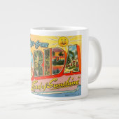 Groeten uit het  Briefkaart van Florida Grote Koffiekop (Voorkant rechts)