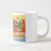 Groeten uit het  Briefkaart van Florida Grote Koffiekop (Rechts)