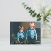 Groeten uit het Briefkaart van het land Amish (Staand voorkant)