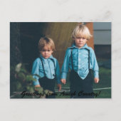 Groeten uit het Briefkaart van het land Amish (Voorkant)