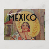 Groeten uit het Briefkaart van Mexico (Voorkant)