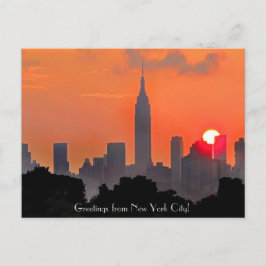 Groeten uit het Briefkaart van New York
