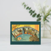 groeten uit het Briefkaart van New York (Staand voorkant)