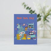 Groeten uit het Briefkaart van New York City (Staand voorkant)