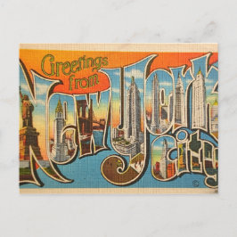 Groeten uit het Briefkaart van New York City