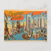 Groeten uit het Briefkaart van New York City (Voorkant)