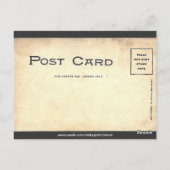 Groeten uit het  Briefkaart van Parijs (Achterkant)