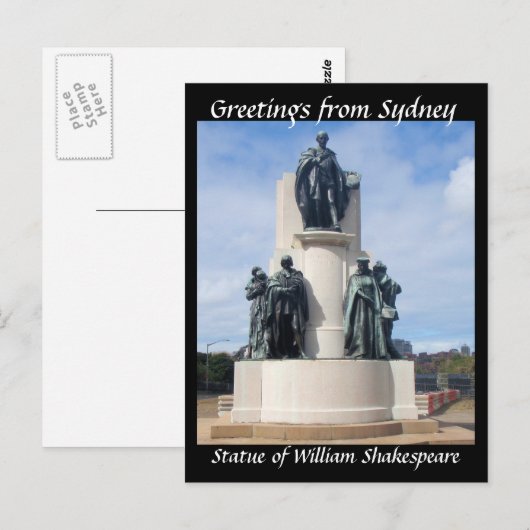 Groeten uit het briefkaart van Sydney (Voorkant / Achterkant)