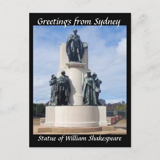 Groeten uit het briefkaart van Sydney (Voorkant)