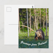 Groeten uit het Finse briefkaart (Voorkant / Achterkant)