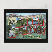 Groeten uit het Great Smokey-gebergte Briefkaart (Voorkant)