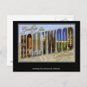 Groeten uit het Hollywood Briefkaart (Voorkant / Achterkant)