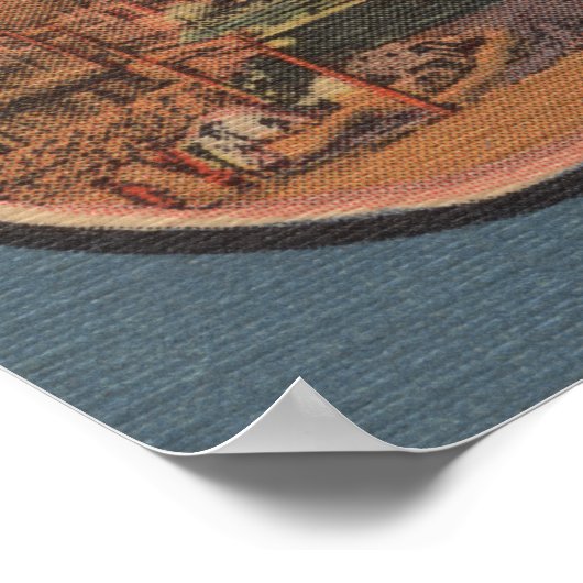 Groeten uit het Indiase land van het zuidwesten Poster (Hoek)