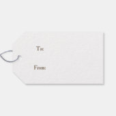Groeten uit het Label van Louisiana Stamp Gift Cadeaulabel (Achterkant Horizontaal)