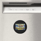 Groeten uit het meer van de Ozarks Missouri Magneet (Insitu (Vaatwasser))