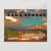 Groeten uit het meer van George Briefkaart (Voorkant)