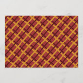 Groeten uit het midden van de eeuw feestdagenkaart (Achterkant)