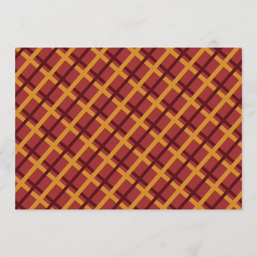 Groeten uit het midden van de eeuw feestdagenkaart (Achterkant)