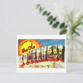  groeten uit het Ole Southwest Briefkaart (Staand voorkant)
