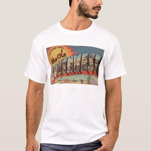 Groeten uit het Ole Southwest T-shirt (Voorkant)