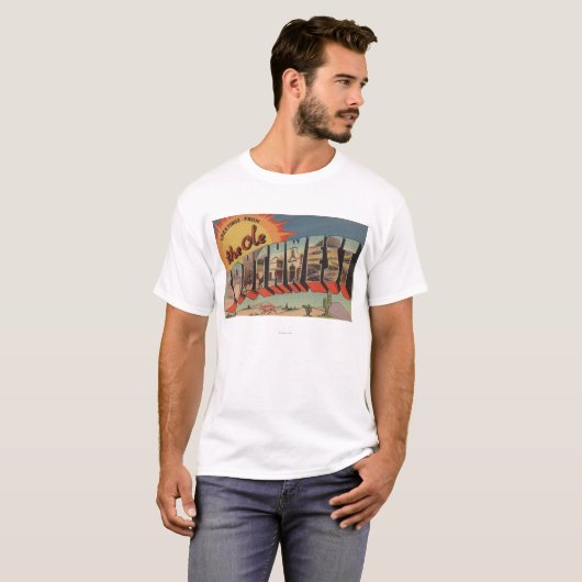 Groeten uit het Ole Southwest T-shirt (Voorkant volledig)