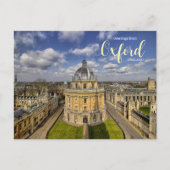 Groeten uit het Oxford England Briefkaart (Voorkant)