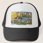 Groeten uit het Ozarks meer! Trucker Pet (Voorkant)