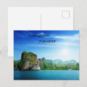 Groeten uit het Paradijs Briefkaart (Voorkant / Achterkant)
