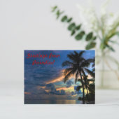 Groeten uit het Paradijs Briefkaart (Staand voorkant)