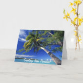 Groeten uit het Paradijs Kaart (Gele Bloem)