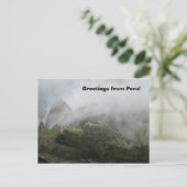 Groeten uit het Peru-briefkaart Briefkaart (Staand voorkant)