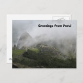 Groeten uit het Peru-briefkaart Briefkaart (Voorkant / Achterkant)
