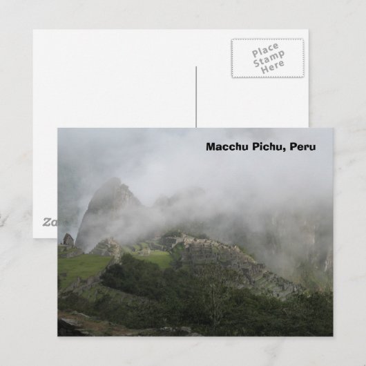 Groeten uit het Peru-briefkaart Briefkaart (Voorkant / Achterkant)